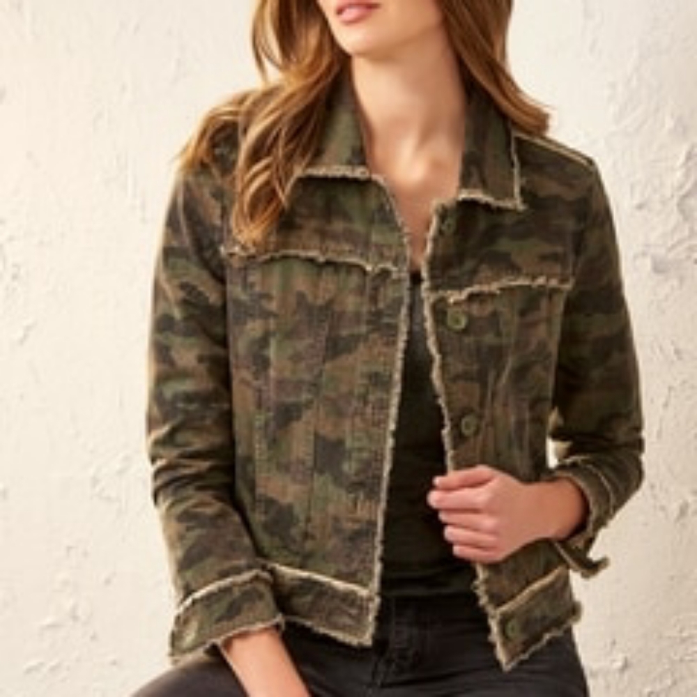 Charlie Paige camo jacket